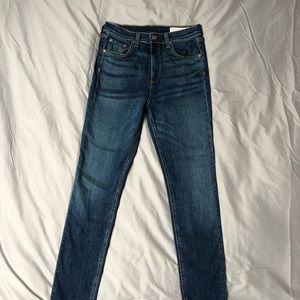 Rag and bone high waist skinny 28
